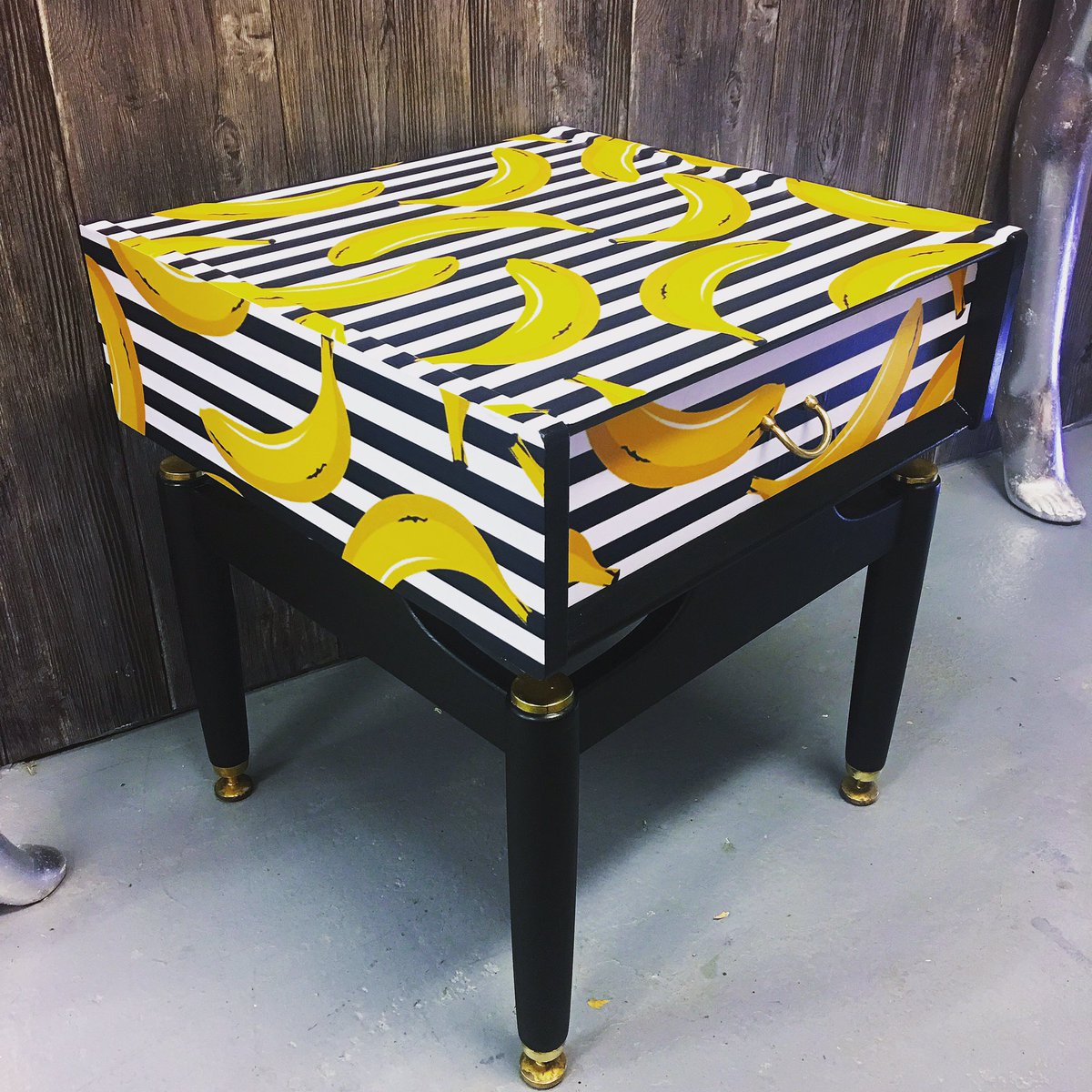 mucknbrass's tweet photo. You might think it's totally Bananas but I think it's totally the nuts #UpcycledHour #crazycreative https://t.co/hMLXWVyVXD