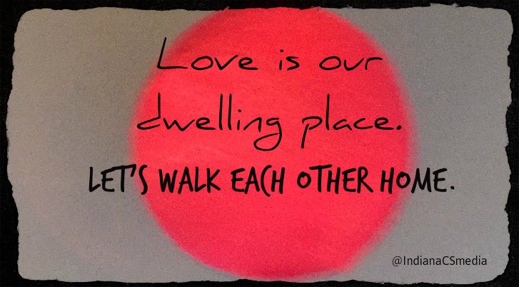 IndianaSVAmedia's tweet photo. Walk with love today...... #Blessings #Brotherhood #lovethyneighbor https://t.co/0QDV7Q22aP