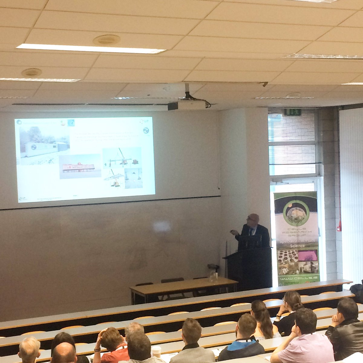 TUS_Midwest's tweet photo. Dr Alberto Battistelli of the National Research Council of Italy making his keynote address at #IPSAM17 here in @LimerickIT. https://t.co/1CQSiWlgsu