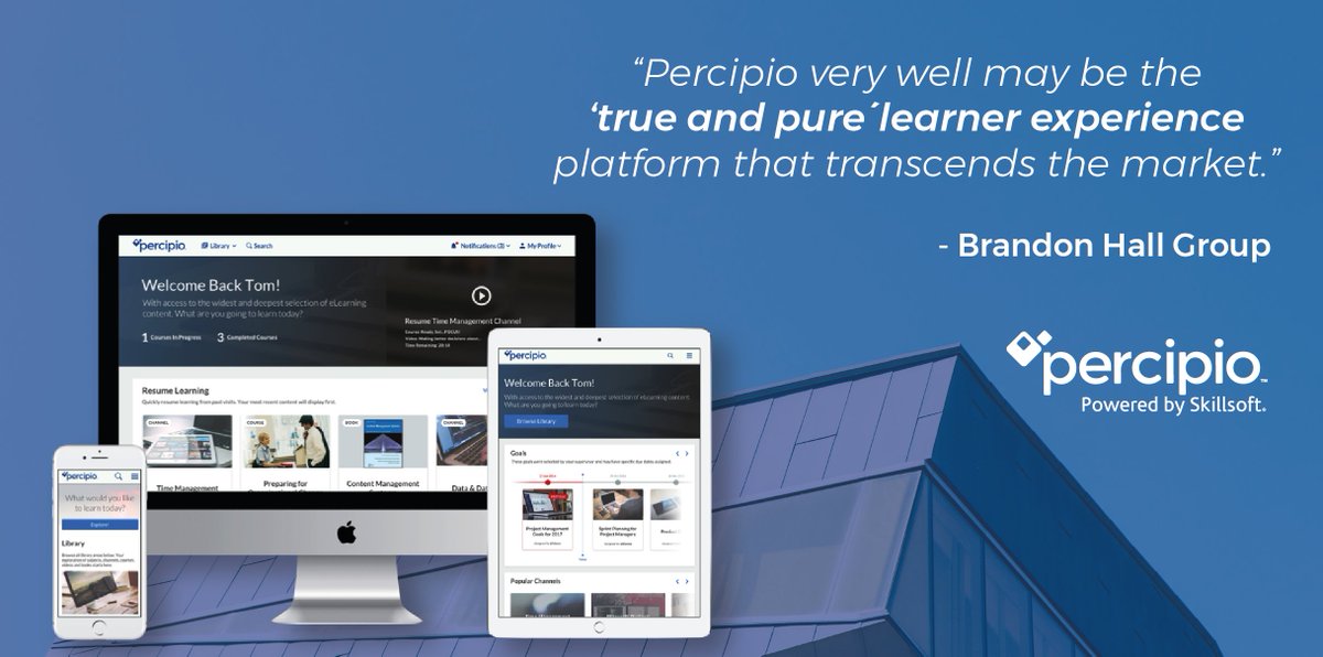 mlane2000's tweet image. People at work want the same digital experience they get on Netflix. Percipio is built on this! #AcquireKnowledge
soamp.li/3lja