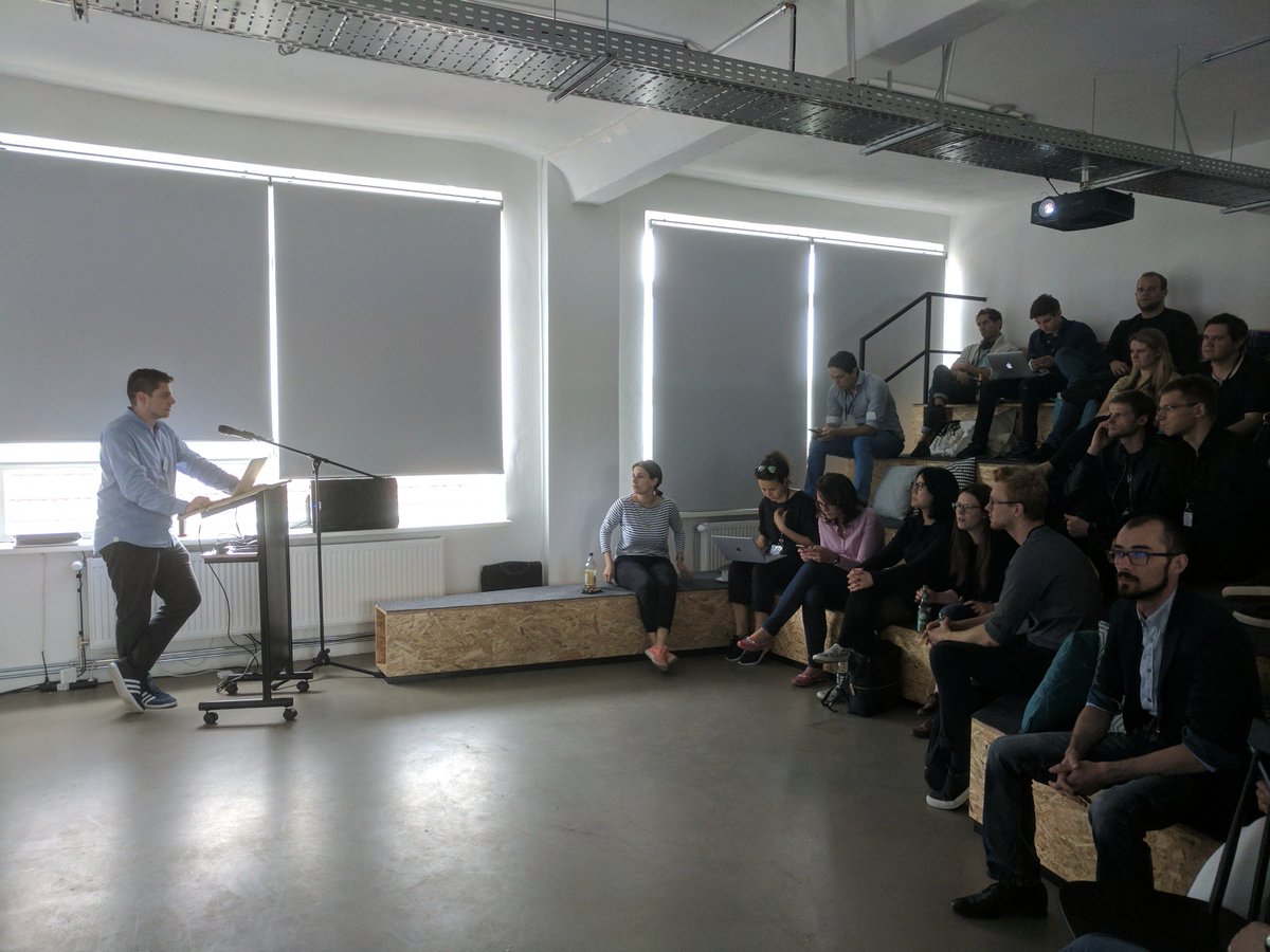 Our own Offline Marketing Director, talking about our #agile #TV approach #DCMNinvites