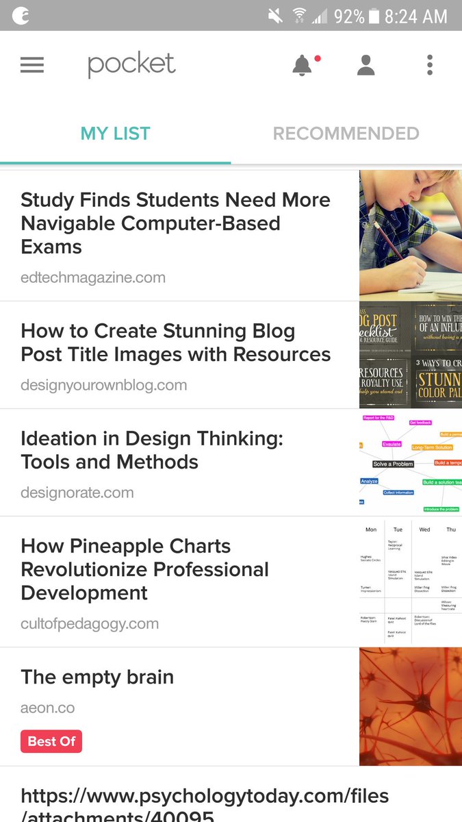 iinnovationsco's tweet photo. @Pocket awesome tool for saving articles. After I do my morning social media stroll, I have reading to "pull out of my back pocket"! https://t.co/WZvgmdEJuJ