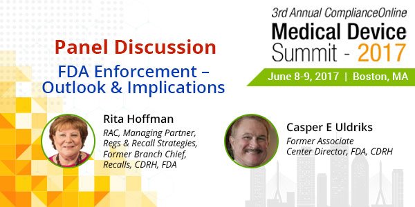 Compliance_On's tweet photo. #COMedSummit First Panel Discussion on #FDA Enforcement by former #FDA Experts: Rita Hoffman &amp; Casper E Uldriks https://t.co/aKYCLf6LAm