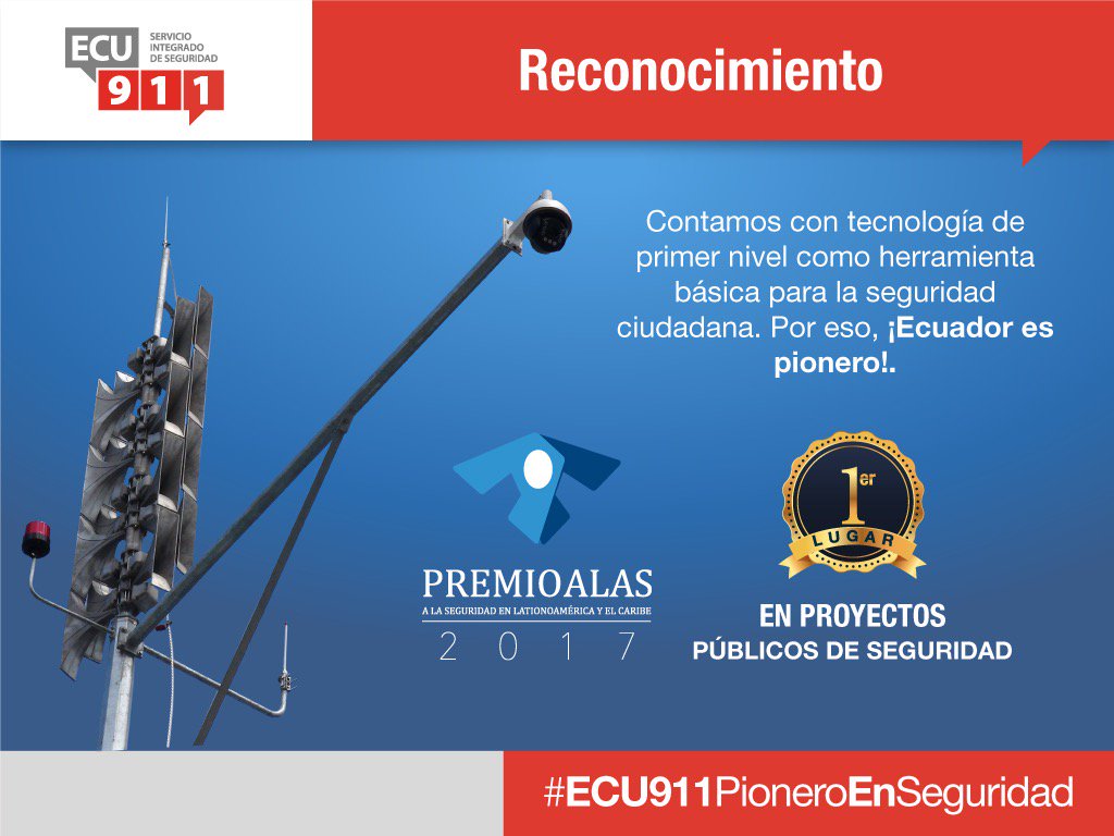 ECU911Machala1's tweet photo. #ECU911 se consolida como referente latinoamericano
#ECU911PioneroEnSeguridad https://t.co/JiDcnFXOTS