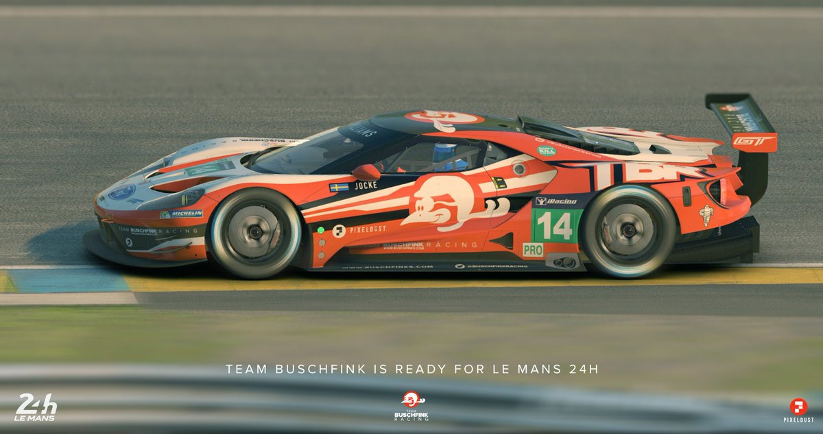 Teambuschfinkracing On Twitter The Tbr Livery For The Ford