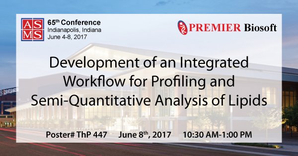 PREMIERBiosoft's tweet photo. Learn more about SFC methods at @PREMIERBiosoft poster talk! #SimLipid #Lipidomics @Agilent https://t.co/sOKI6EioA0