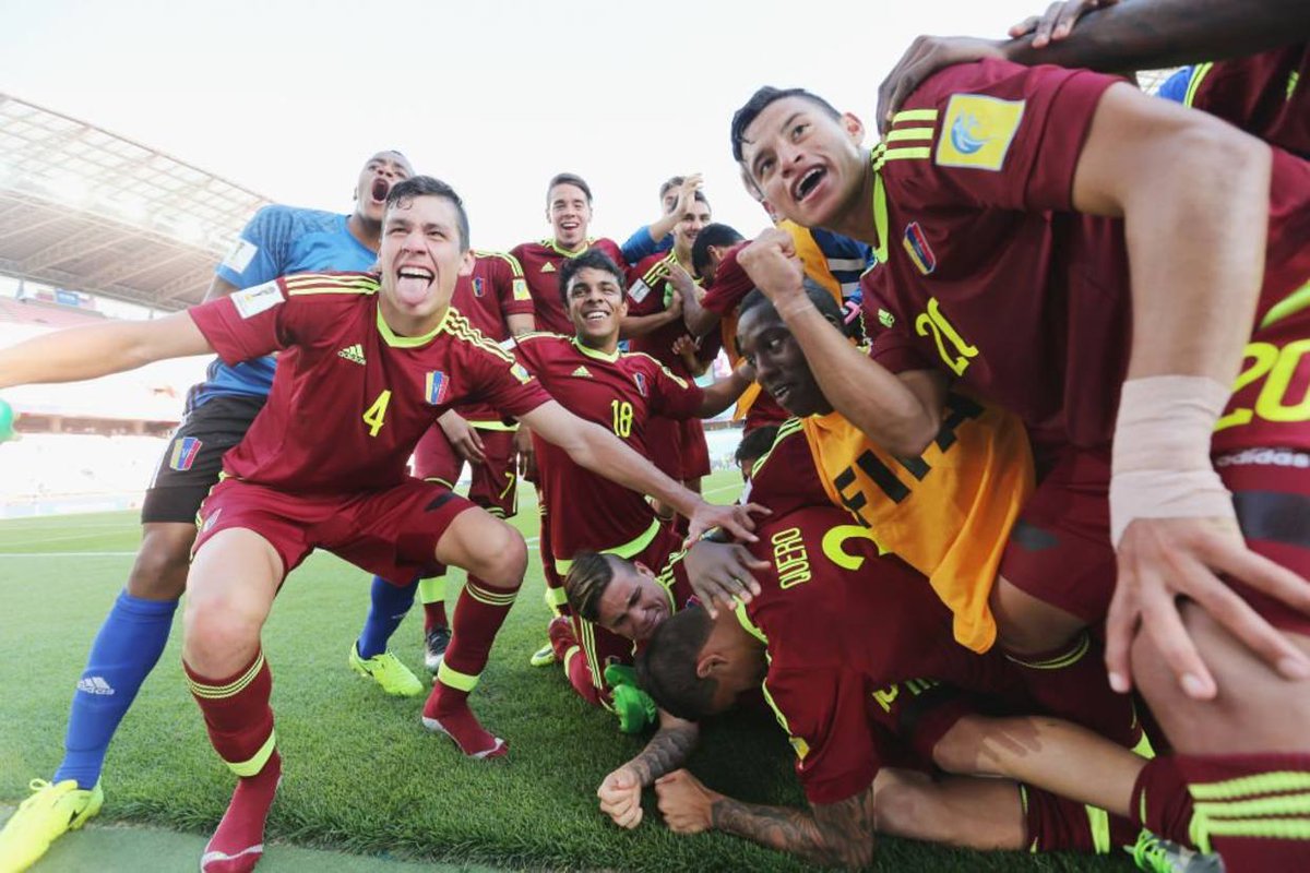 ElNacionalWeb's tweet photo. [ÚLTIMA HORA]  La Vinotinto hizo historia: se metió en la final del Mundial Sub - 20 https://t.co/M8TrFF6FDP  https://t.co/J034Y2ABaZ