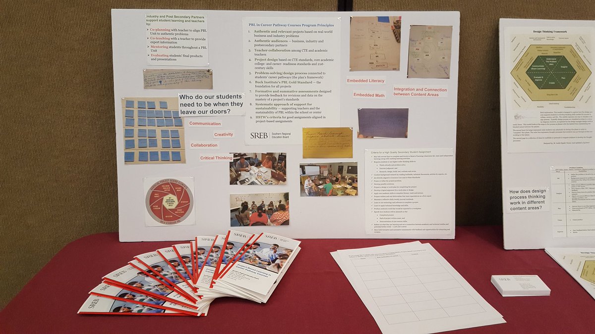 lseaves's tweet photo. Presenting in @ConstructiveLD gallery walk on SREB PBL and my own design thinking work. https://t.co/uCSJKMu3wj