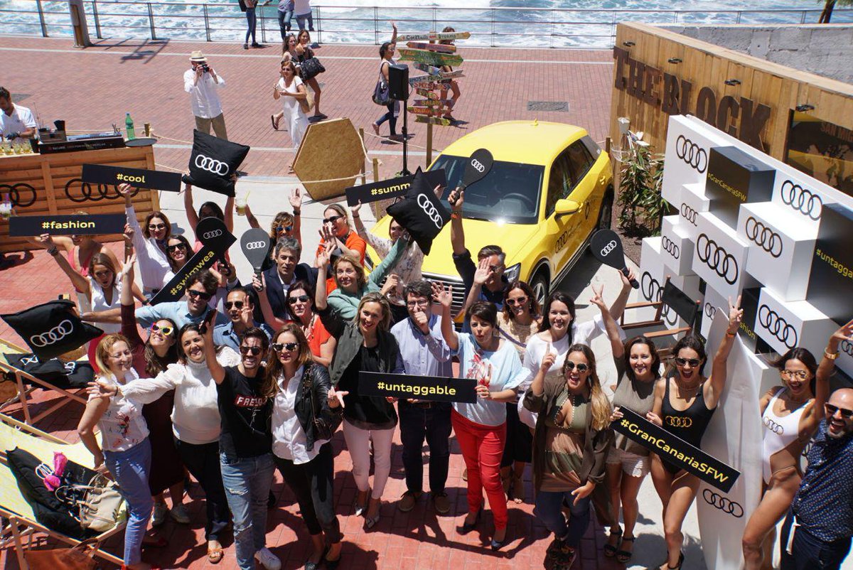 #EnDirecto - La ilusión se dispara en esta nueva edición de la #GranCanariaSFW con <a href="/AudiCanarias/">Audi Canarias</a> como patrocinador oficial de la #pasarela