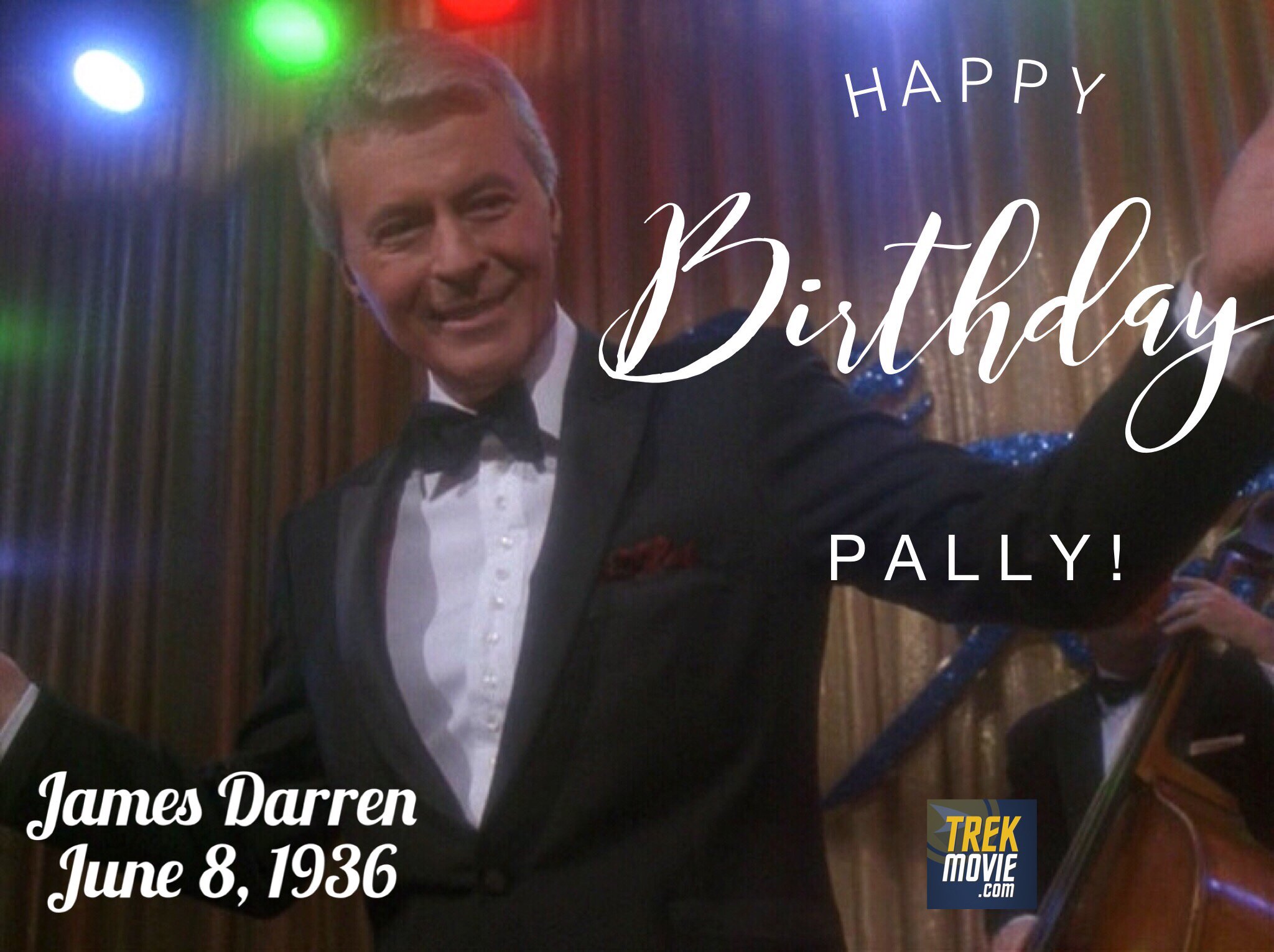 Wishing James Darren a happy birthday. What s your favorite Vic Fontaine moment?  