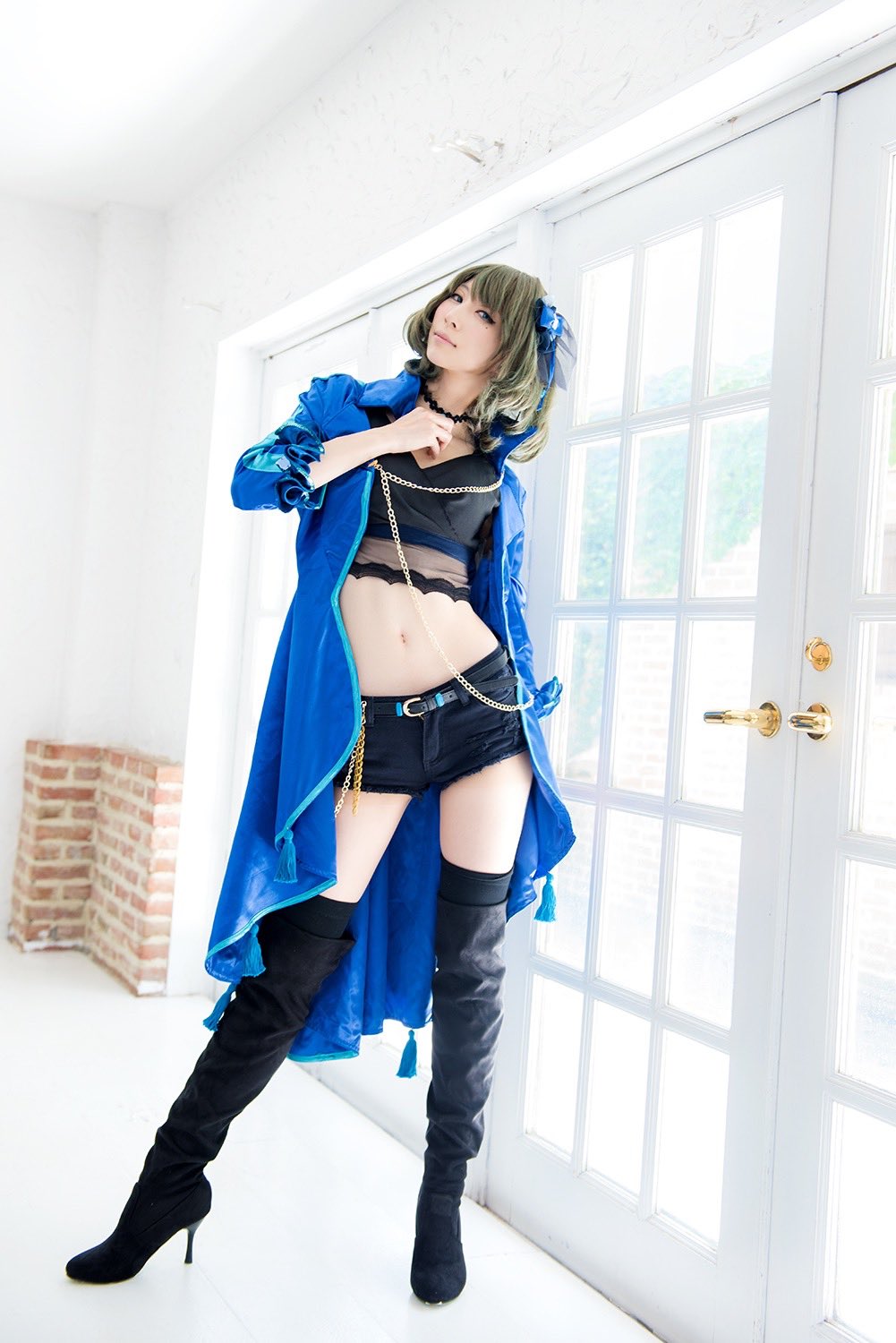 ハルカ 楓さんあわせのピンのお写真頂いたー Nation Blueはもう出す機会ないかなと思ってたから またできて嬉しかった 撮影 Khさん Thundermare