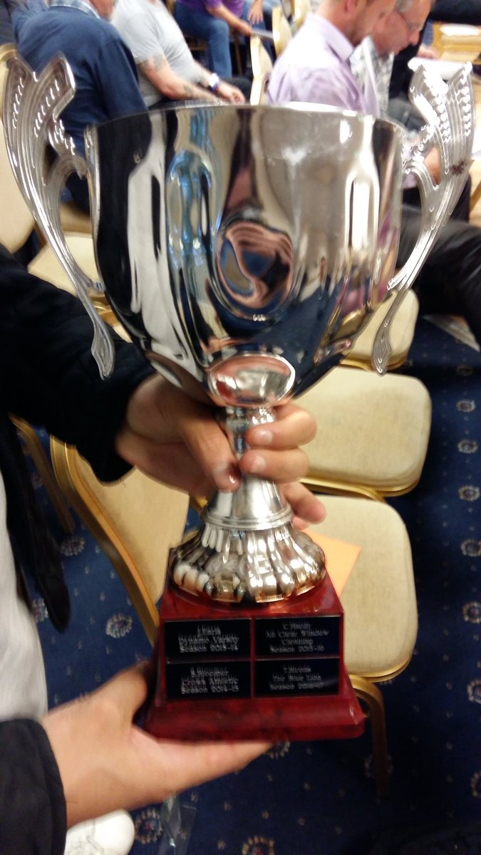 Congratulations @TomHironsNC for earning the Lincoln and District Sunday Football League secretary award last night 👏👏👏🏆