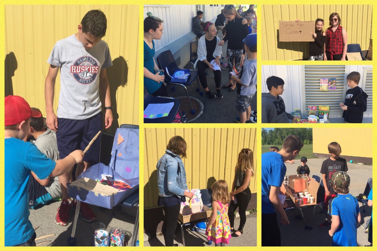 Bellmoore_HWDSB's tweet image. Kindergarten students are loving the arcade games that their grade 6 reading buddies made. #mathprobability @RaymentsCottage