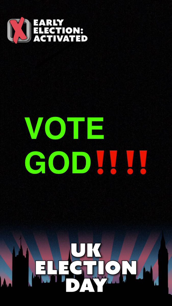 RCCGHGZCoventry's tweet photo. It is one of the duties we have as christians, we must make our voice heard by voting! Polling stations are open till 10pm today! #VoteGod https://t.co/L2RPZAy8Ja