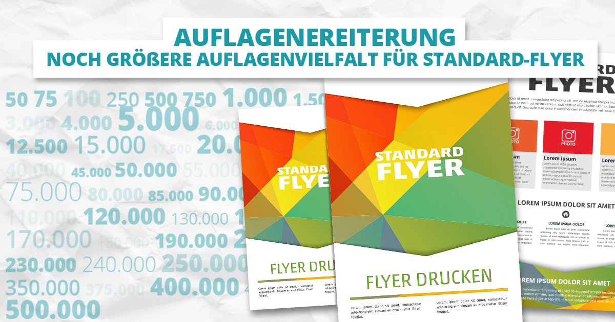 xposeprint's tweet photo. Noch größere Auswahl bei Flyern: Wir haben die Auflagen großzügig erweitert. Von 25 - 500.000 Stück ist alles dabei: https://t.co/iqnpCOR5rm https://t.co/ZVIJUMGXHf