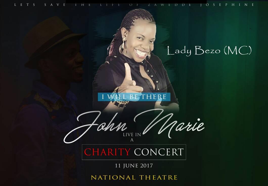 LadyBezo's tweet photo. #SaveZawedde this Sunday 3pm @NationalTheatre 20k 50k 100k will be glad to see you #NsiimaCharityConcert https://t.co/RMSVgN2kTC