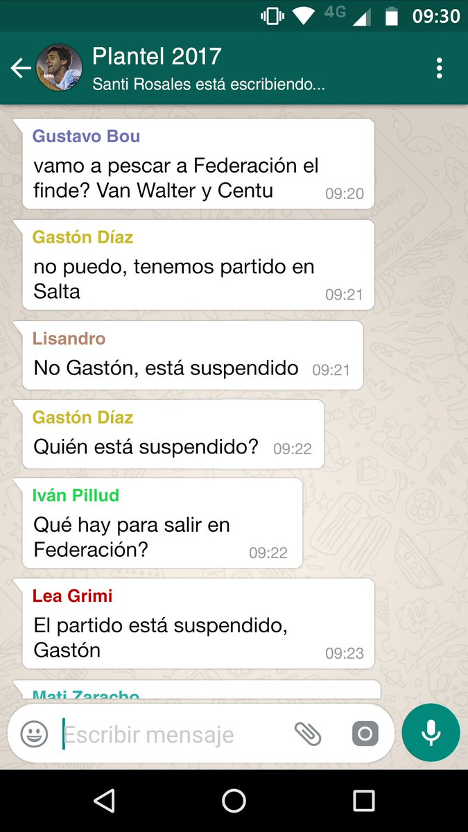 HumoRacinguista's tweet photo. #ChauOrión | Así se despedía Agustín Orión del grupo. La gota que rebalsó el vaso, en el Whatsapp de #Racing. https://t.co/9AXujUe4TL