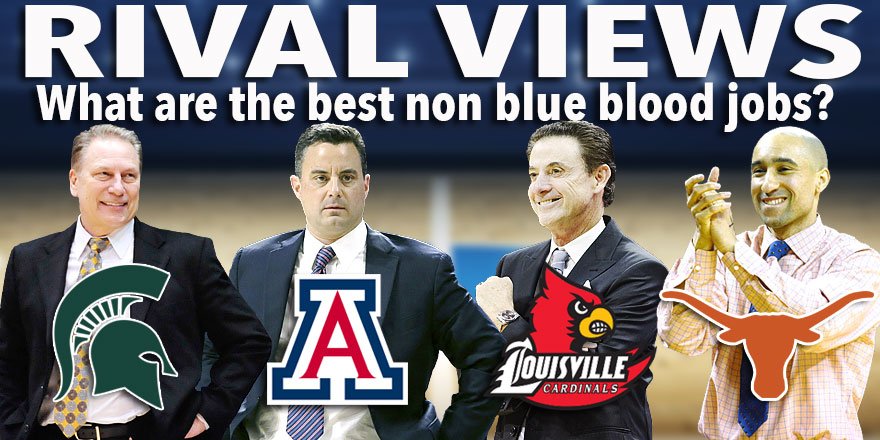 Derek Samson (@dssamson) on Twitter photo In #RivalViews, <a href="/ebosshoops/">Eric Bossi</a> & <a href="/coreyevans_10/">Corey Evans</a> debate the best college hoops coaching jobs outside blueblood programs: rvls.co/RivalViews0608 In #RivalViews, <a href="/ebosshoops/">Eric Bossi</a> & <a href="/coreyevans_10/">Corey Evans</a> debate the best college hoops coaching jobs outside blueblood programs: rvls.co/RivalViews0608