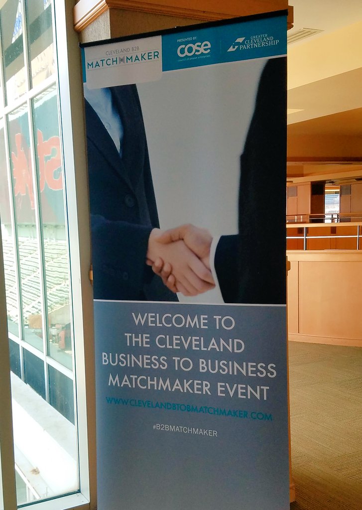 AllisonJHalco's tweet photo. At the @COSEsmallbiz @GCPartnership B2B Matchmaker... Love this event! #b2bmatchmaker https://t.co/a1QKySUWH3