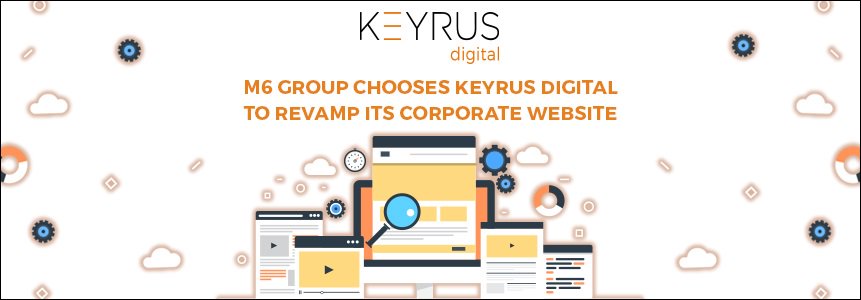 Keyrus_SA's tweet photo. M6 Group chooses Keyrus Digital to revamp its corporate website: https://t.co/ImBKR53HIF #DigitalExperience #KeyrusRocks https://t.co/8kIUwIkyDB