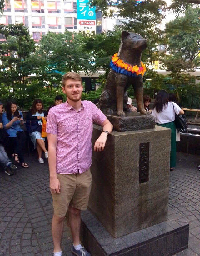 Trinity_U's tweet photo. Good morning from Tokyo! Alex Perkowski '18 is participating in the Trinity Japan Program: https://t.co/NaWoXMehOY #TrinityTravels @TUAbroad https://t.co/Pr6mhKR6Mw