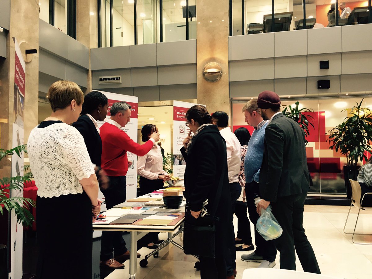 s_caplin's tweet photo. Great to see the #1CS C&E team in action today. Thanks @bdp_com for a fantastic design... @ParadiseBham #birmingham #pwcmidlands https://t.co/RHv7DQbaaO