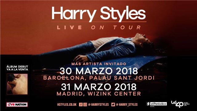 LoMas_40's tweet photo. Ya nos avisó @xavimartinez! Venían grandes sorpresas con @Harry_Styles y @Los40_Spain! https://t.co/ALPLEv6Vo8