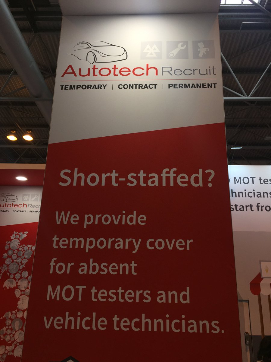 automechanikaUK's tweet photo. @autotechrecruit are giving away free ice creams! Also, talk to them about your temporary MOT staff at stand 18C40! #AutomechanikaBM https://t.co/EjA8p4mkTY