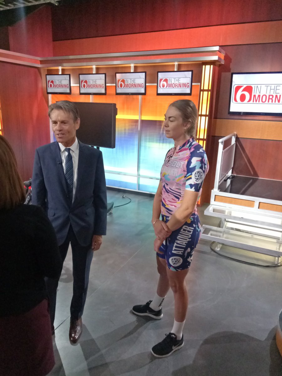 Thanks for having us <a href="/NewsOn6/">News On 6</a> . Looking forward to watching the action at <a href="/tulsa_tough/">Saint Francis Tulsa Tough</a> this weekend! #crybabyhill