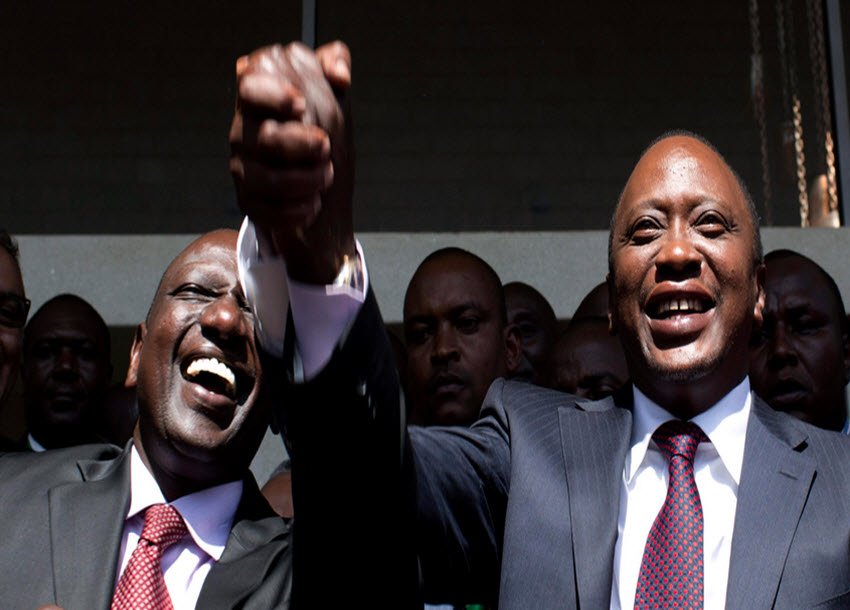 matthewshahi's tweet photo. President Uhuru and his deputy step up battle for the Western vote https://t.co/ZByADD5f3Y #Debates2017 https://t.co/StnYNKEW62