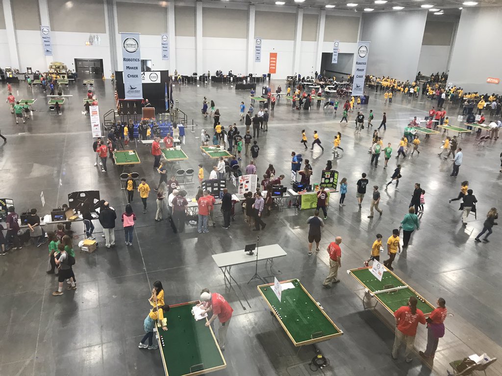 MsMeghanTimlin's tweet photo. Let one of the best days in #wearevbschools begin! #stemtrifecta2017 I love CTE! ❤️#ebaproud https://t.co/Kx5Sq3G9ie