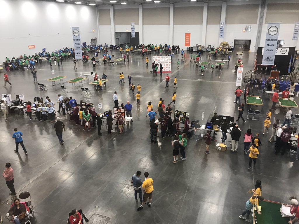 MsMeghanTimlin's tweet photo. Let one of the best days in #wearevbschools begin! #stemtrifecta2017 I love CTE! ❤️#ebaproud https://t.co/Kx5Sq3G9ie