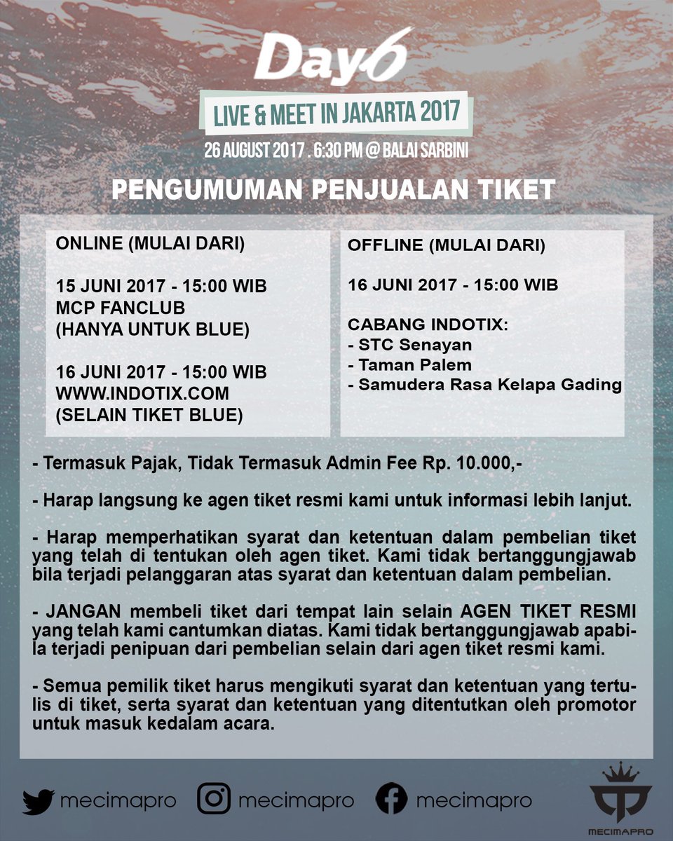 DAY6 Live and Meet in Jakarta 2017(saungkorea.com)