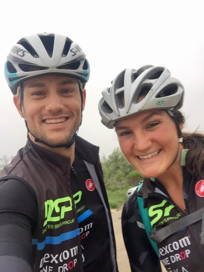 <a href="/diabetessport/">DSP</a> athetes <a href="/erictozer/">eric</a> &amp; <a href="/sofschunk/">Sofie Schunk</a> are all
smiles on their morning ride. Thanks <a href="/aireload/">aireload</a> for morning help! #dspathlete