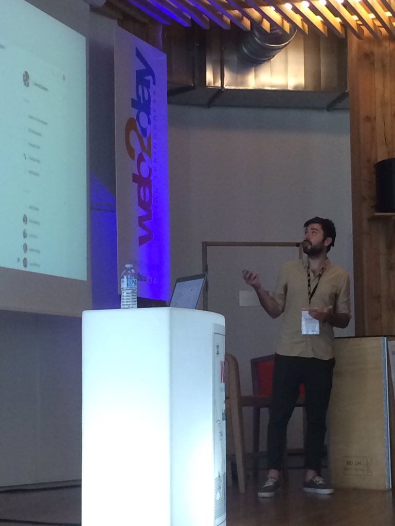 Histoire de la conception produit et design des Message Reactions de #Facebook #Web2day