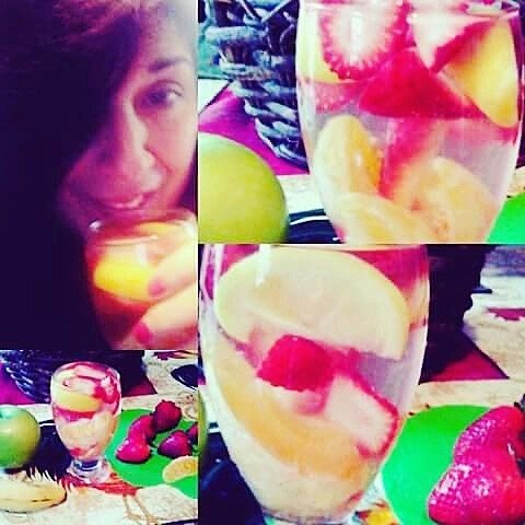 DoreneShaver's tweet photo. #fruitwater #peefect for hot summer days #spring water only n washed #freshfruit i call it my #lifewater😍😍😍 https://t.co/Y7q1uPvPec