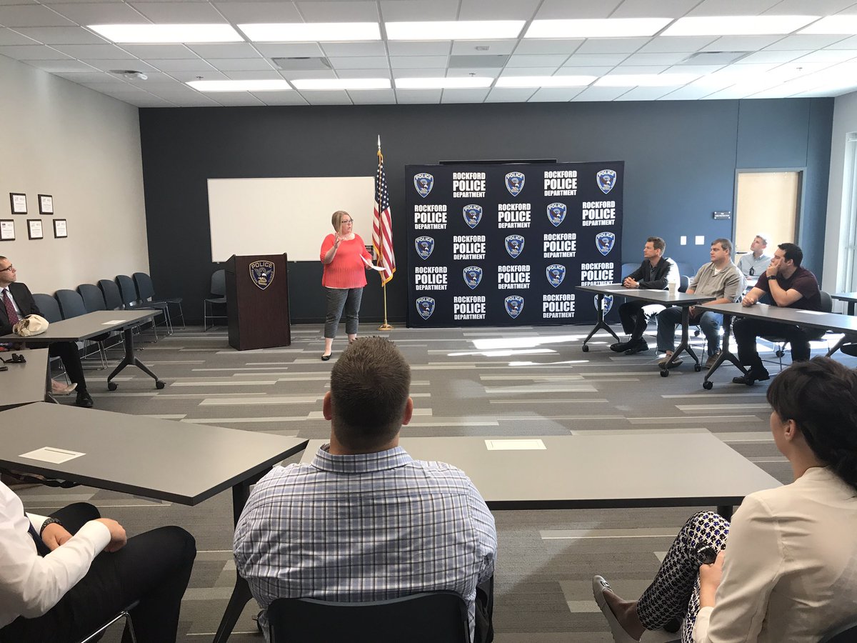 _weberchris's tweet photo. @Next_Rockford meeting today at the impressive @RockfordPD D3 Station before tour of the Grove at Keith Creek development... https://t.co/4Q2doq3OdH