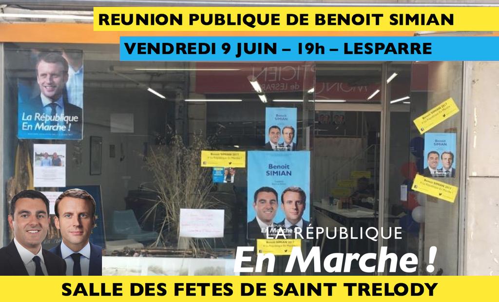 Demain, retrouvez-moi à Lesparre lors de ma réunion publique. #circo3305 #LREM #legislatives2017 #medoc
