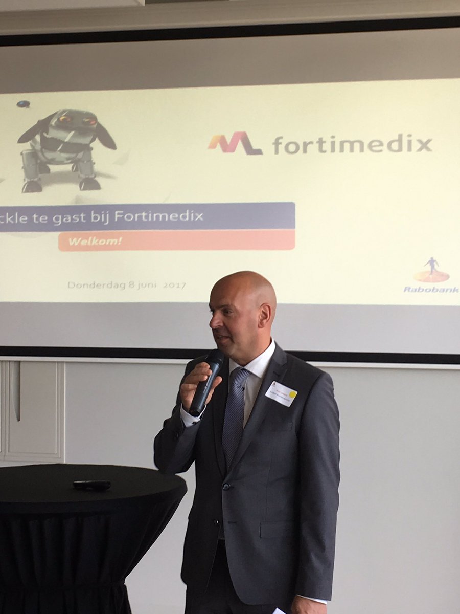 Opening #teckle #rabobank <a href="/innovatie/">innovatie</a> bij #fortimedix