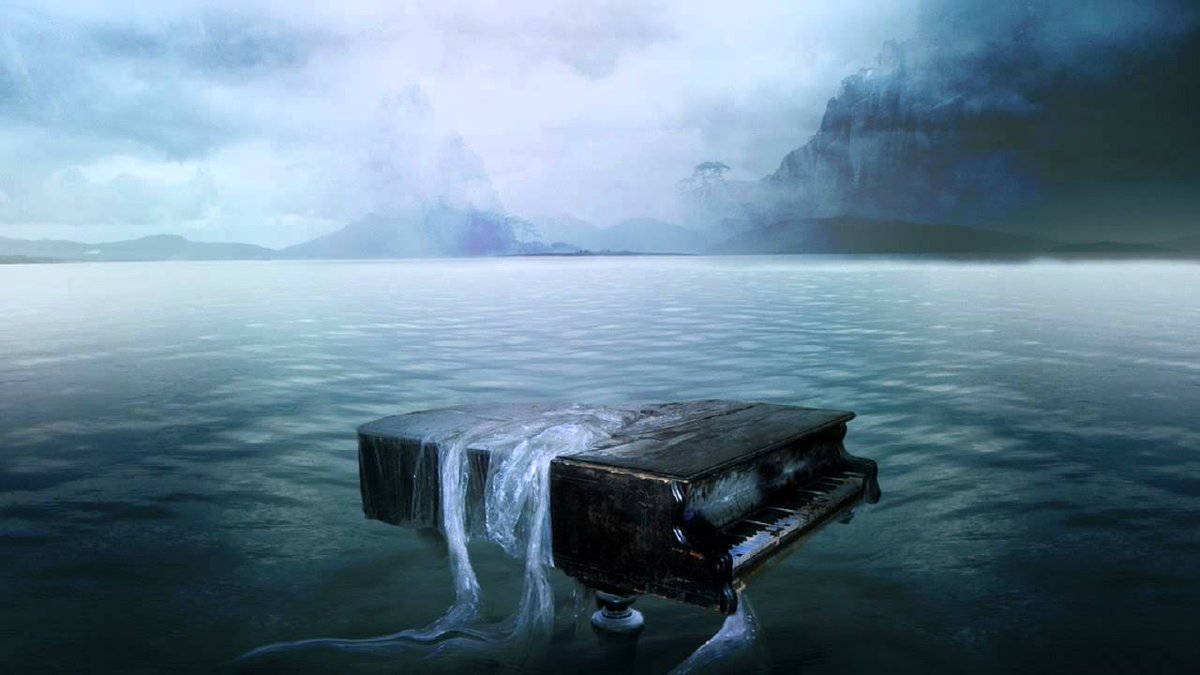 Flute girl near ocean. рояль и море. Piano in ocean. Lily на пианино минус. фото piano ocean.