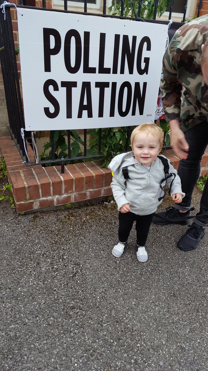#VoteLabour  #babiesatpollingstations
