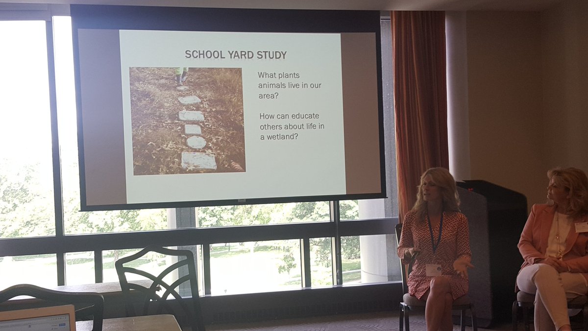 OSLN's tweet photo. To successfully #makeSTEM in elementary, @deemartindale asks: "What are some problems in our community our kids can help with?" #2017CFS https://t.co/jKd0LDh9Cw