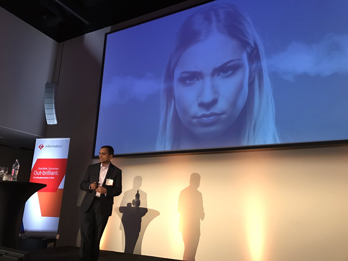 ThomasBrence's tweet photo. At #MDM360 Atul Jain from @eccellacorp shares how poor #DataQuality and the lack of #DataGovernance leads to poor customer experiences. https://t.co/NUJLjPrd6T