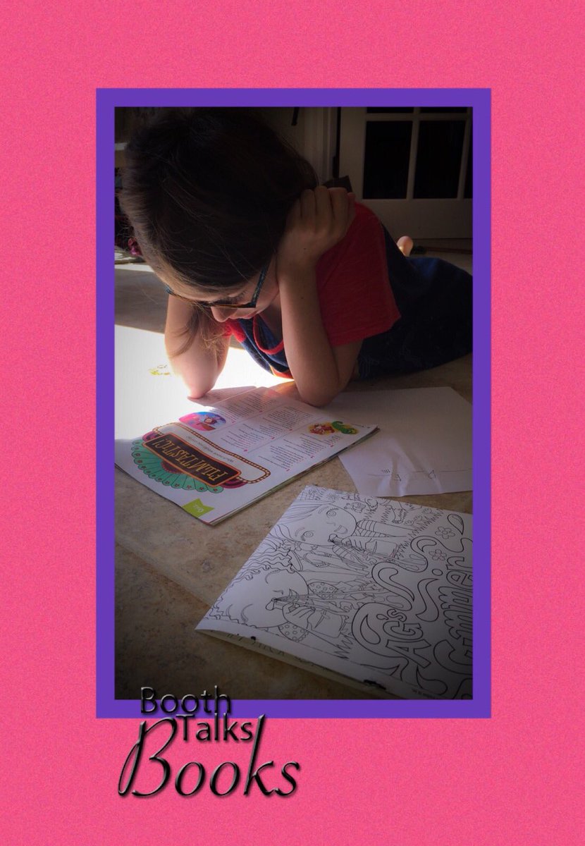 S_A_Hagan's tweet photo. My gal is enjoying her new American Girl Magazine on this bright Thursday morning! #AmericanGirl #AmericanGirlMagazine #GirlsReading #craft https://t.co/DgPshEPtVN