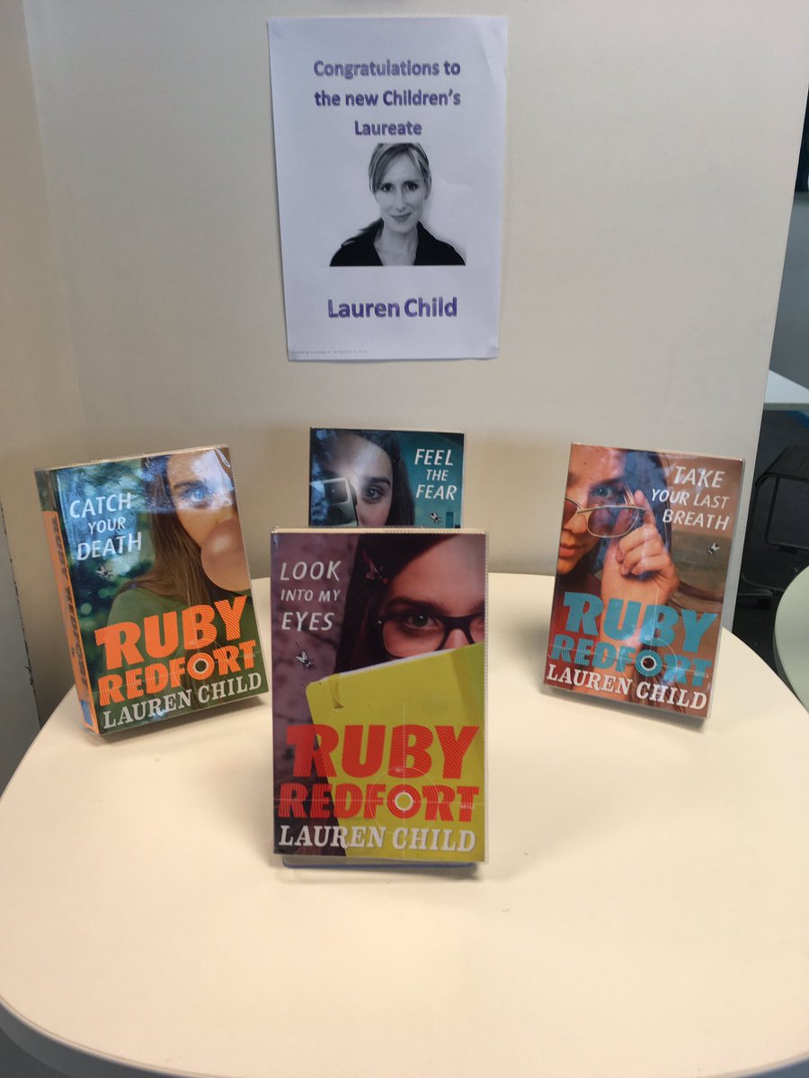 smchs_library's tweet image. Check out our books by @UKLaureate Lauren Child - great if you like action and adventure