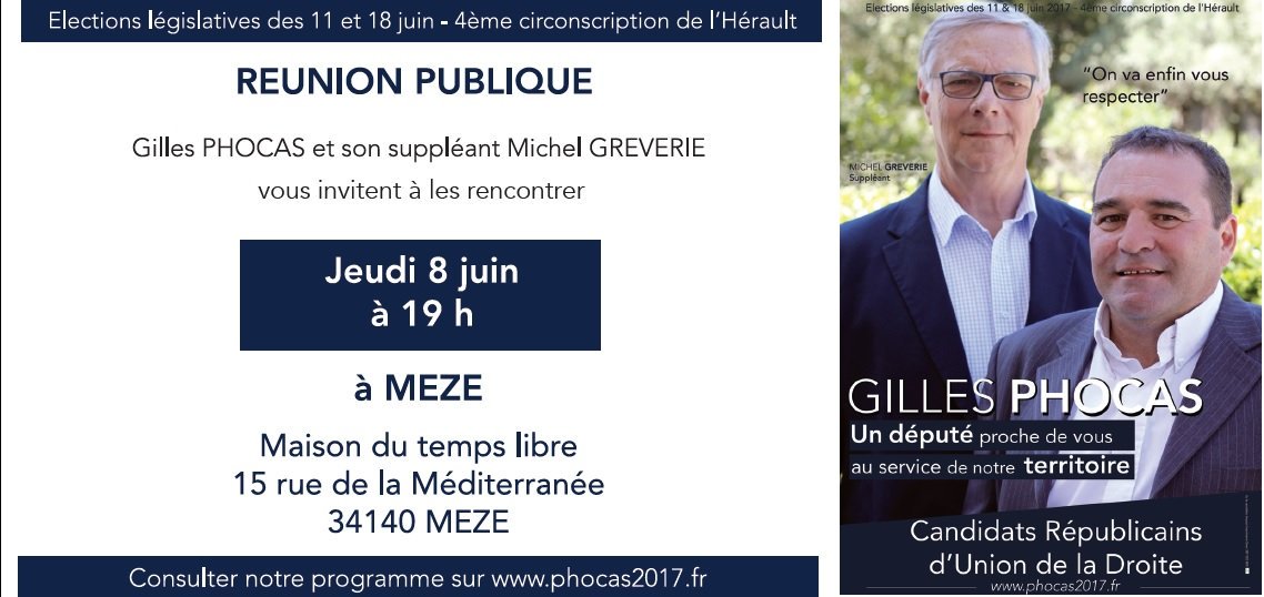 Phocas2017's tweet photo. Au plaisir de vous retrouver ce soir pour échanger sur notre projet
#circo3404
https://t.co/DW1iQukeoK https://t.co/UIAzqNXFP2