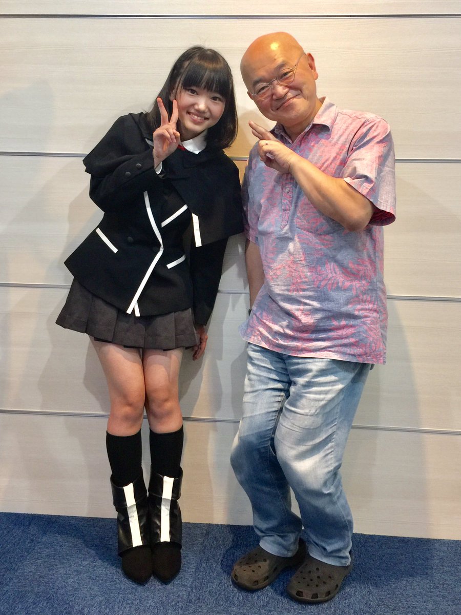 公式 拡張少女系トライナリー در توییتر 電人 ゲッチャ をご覧頂いた皆様 ありがとうございました たけだまりこさんの初々しいトーク いかがでしたか 番組前 リハーサルの合間に高橋名人とツーショットをパチリ トライナリー たけだまりこ 声優 高橋