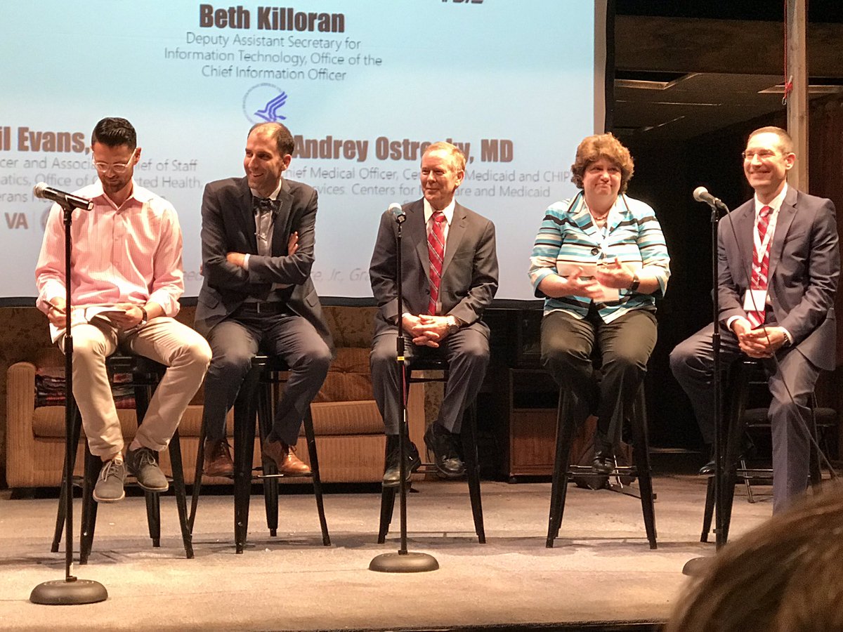 ONC_FHA's tweet photo. " Innovation is looking at the same things with a different lens"-Beth Killoran #HealthIT #Innovation #Panel #FHITAwards https://t.co/Cx1F8isvLB