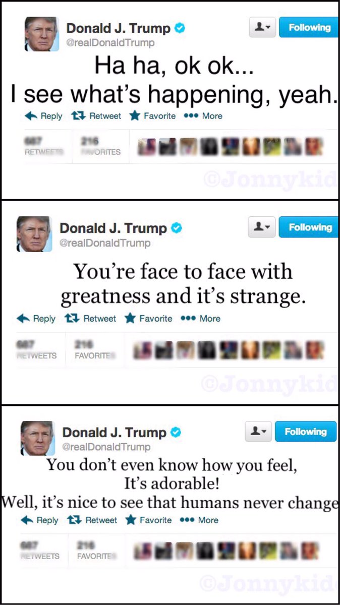 jonnykiddo's tweet photo. White House confirms #PresidentTrump will be live tweeting #comeyday https://t.co/CalGwjIixs