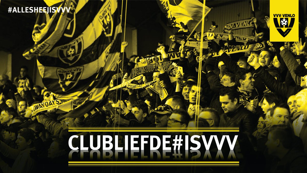 Zet een dikke geelzwarte cirkel in je agenda om donderdagavond 3 augustus van 17.00 tot 21.00 uur: Dé VVV-Venlo Fanavond!